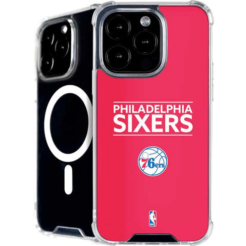 NBA Philadelphia 76ers Standard - Red iPhone 16 Pro MagSafe Case